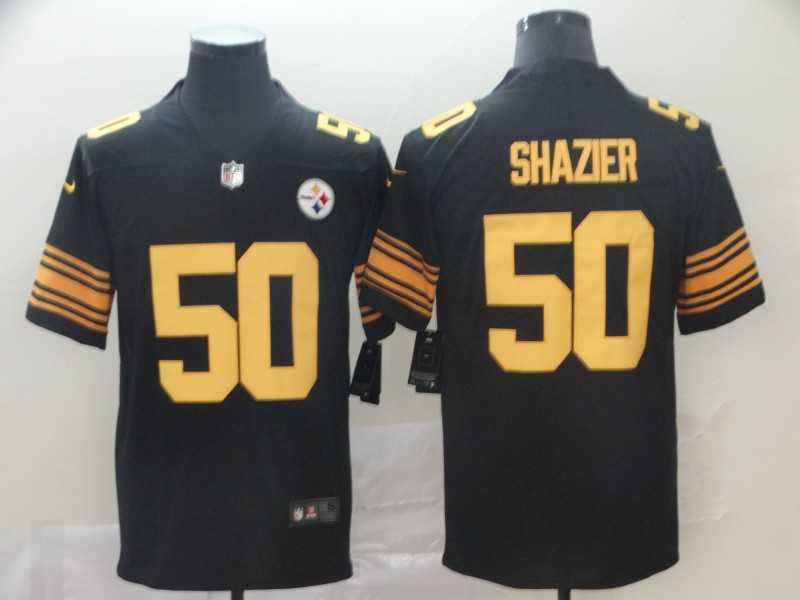 Nike Steelers 50 Ryan Shazier Black Color Rush Limited Jersey,We sell and wholesale Nike Steelers 50 Ryan Shazier Black Color Rush Limited Jersey on line form chian!